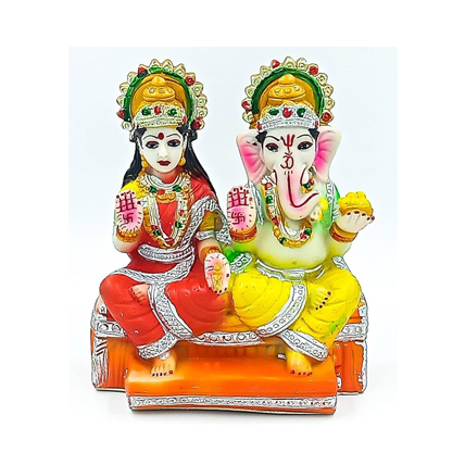 Laxmi Ganesh  Idols Medium 